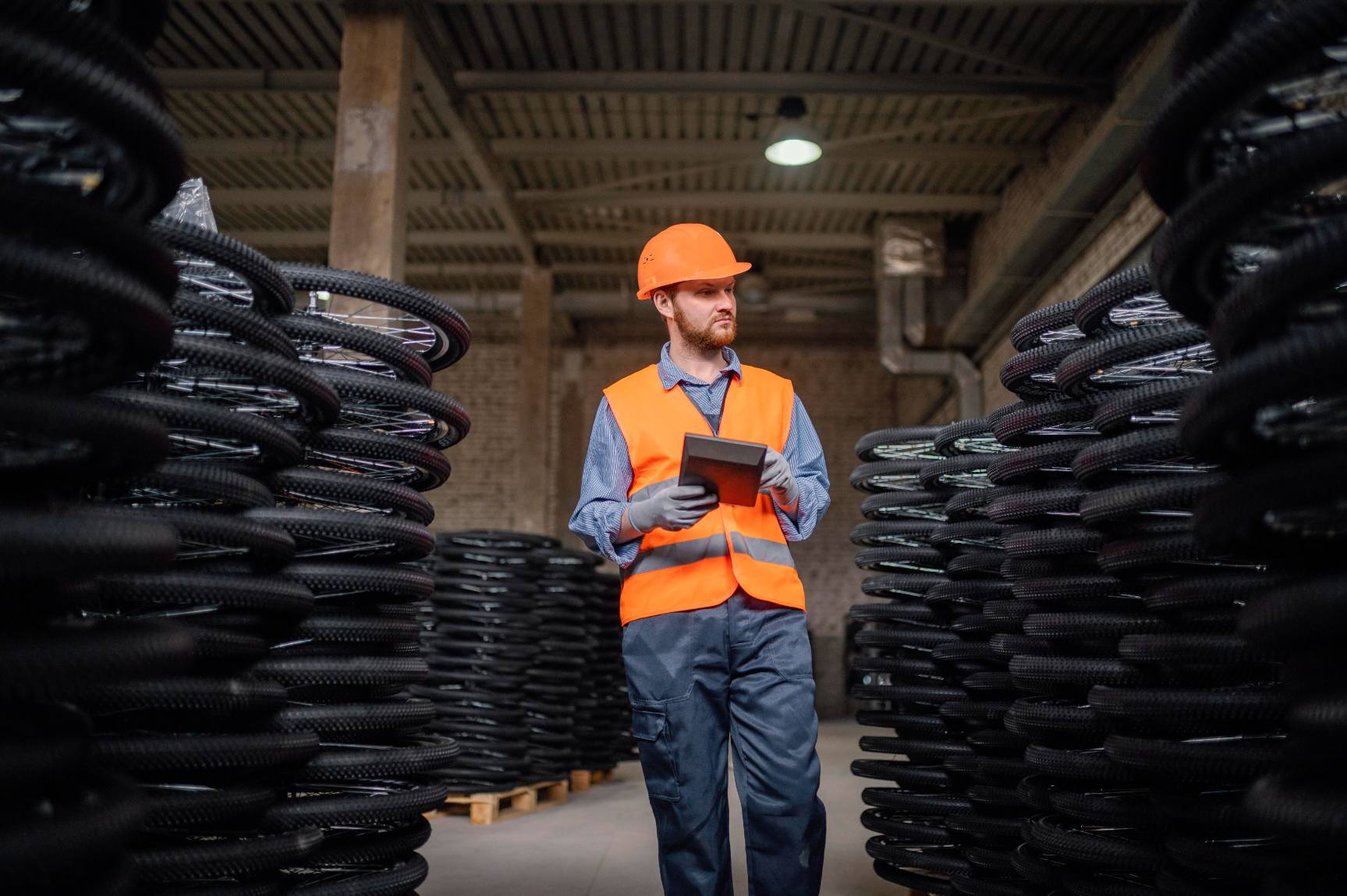 Heavy equipment manufacturing plant