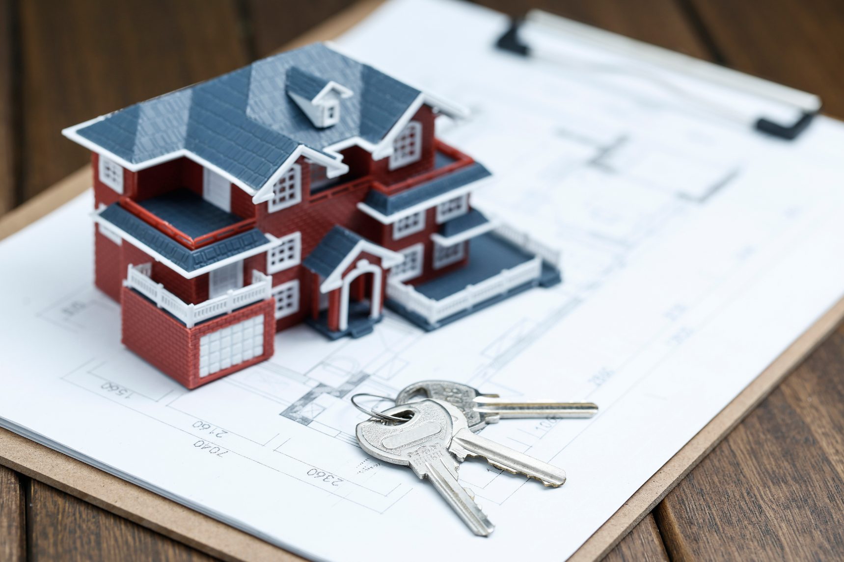 Modern residential real estate development
